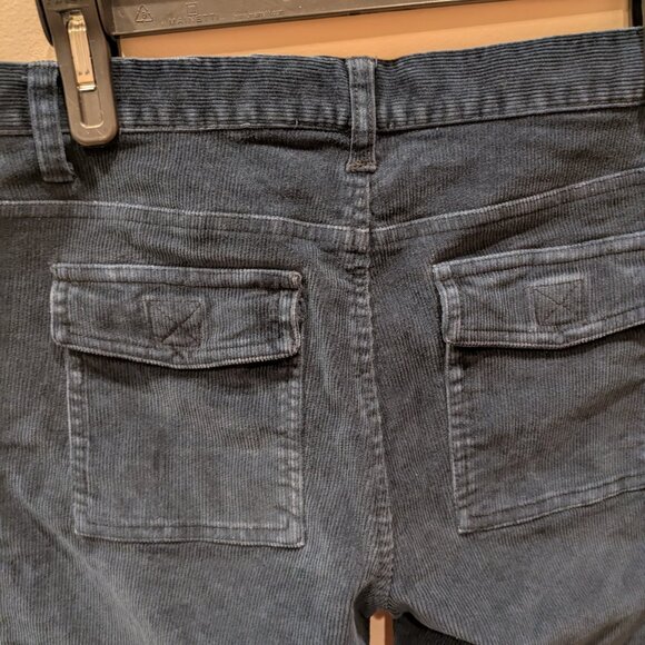 Navy Cotton Corduroy pants - Picture 6 of 9